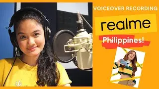 realme Philippines Voiceover Recording! | Voiceover Flowers