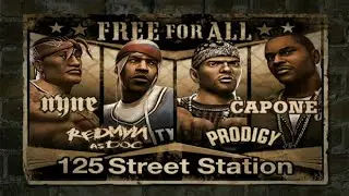 Def Jam Fight For NY Free For All at 125 Street Station