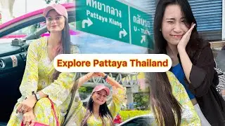 Explore ￼Pattaya Thailand beach side ocean sky ship trip .watch BTS boys performance