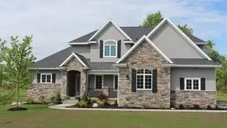 Design #42038 the Peony-French Country styled 1&frac12; -story house plan offered Design Basics Home Plans