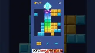 I just downloaded block blast this game is kinda fun#Shorts