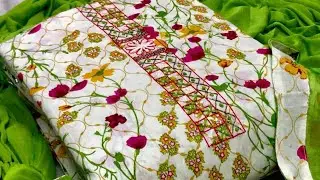 Pure cotton suits| 💸Rs 650/-💸| Neck work| Embroiderey suits| Call:9892686136