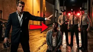 Police Beating Black Man in Vegas Alley &mdash; Dean Martin Stepped In and Got 3 Cops Fired