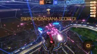 Rocket League&reg; self pass trick shot!