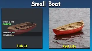 Fish It Roblox BOAT VS Real Life Roblox | Funny Dylan Play