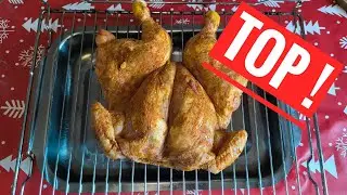 ROADKILL CHICKEN - Knusprig saftiges Platthuhn  + zwei Tricks zum Brat Hähnchen grillen im Backofen