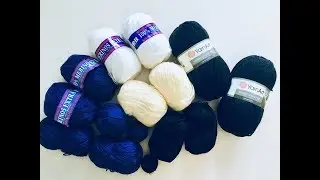 ОБЗОР ПРЯЖИ BBB. МОИ ЗАПАСЫ.