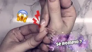 Se Rompió Tu Uña ? // Cómo Arreglarla Sin Que te Duela - Crispynails ♡
