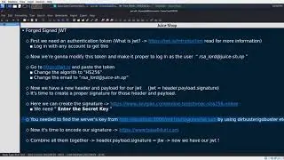 Forged Signed JWT - OWASP Juice Shop