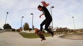 TREFLIP ON A LONGBOARD!? | SKATEBOARD TRICKS ON A LONGBOARD EP 2