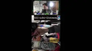 Sorting Pokemon Cards - COMMENT & SUBSCRIBE FOR A GIVEAWAY!! #SHORTS