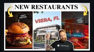 3 NEW Restaurants in Viera📍 BORROWS WEST (Venezia / Ford's Garage / Tiki Docks)