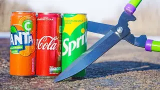 Experiment: Powerful Scissors vs  Different Things