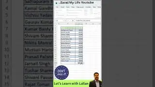 Hidden features in Excel #excel, #viralreels, #viral, #advancedexcel, #microsoftexcel, #explore,