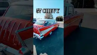 😎 Super Sharp 57 Chevy Bel Air Wagon #chevrolet #stationwagon #carshow