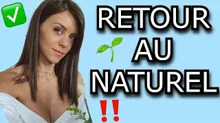 RETOUR AUX CHEVEUX NATURELS (Blond foncé Cendré) ✅ [VLOG]