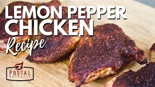 Рецепт копченой курицы &mdash; курица с лимонным перцем на Weber Jumbo Joe