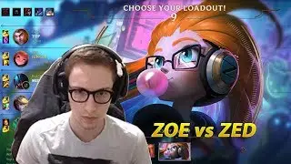 581. Bjergsen - Zoe vs Zed - Mid - November 29th, 2017 - Patch 7 23 - PreSeason 8