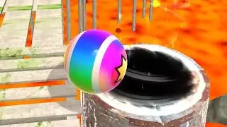Sky Rolling Balls 3D - Gyrosphere Adventure SpeedRun Gameplay 3