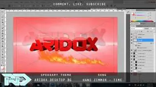RaphyDzn Speedart #4 | Theme : Aridox Desktop BG