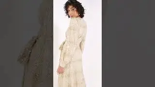 The Natalie Wrap Sequin Dress