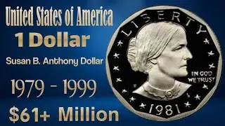 1979&ndash;1999 $1 Susan B. Anthony Dollar Coin Worth $61? Full History, Errors & Value Guide!