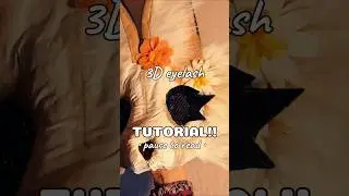 3D Eyelash Tutorial For Your Mask!! ✨️&deg;.&bull; #cosplay #therian #therianmask #antizoo #costume #fypage
