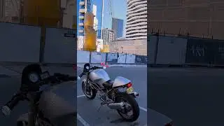 Sunday afternoons. #ducatimonster #ducati #ducaticaferacer #caferacer