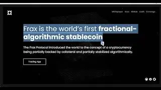 Обзор монеты Frax (FRAX)