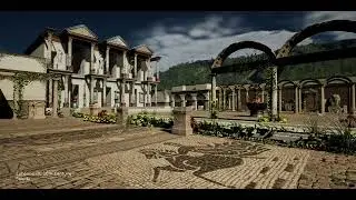 Ephesus BC 10th Century. The Library of Celsus. Ambiance for Sleep, Study, Relaxation 4K UHD