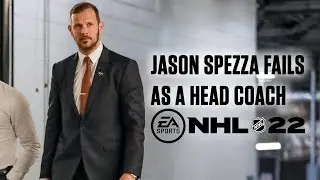 Jason Spezza Fails as a Head Coach | NHL 22 Franchise Mode | sdpn Live