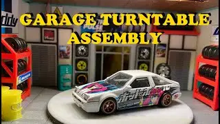 3D Printed Garage Turntable Assembly (NFS Underground 2 Theme)