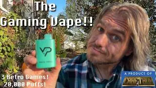 Craftbox V PLAY 20k Gaming Vape in Minty Thrill! F22, Pacman, Tetra Stack! Full Review w/ Gameplay!