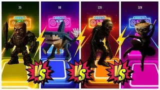 OMG! Tiles Hop – Dark Battle Begins 😱 Who Wins?!