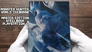 Monster Hunter World Iceborne. Master Edition. Steelbook. PlayStation 4.