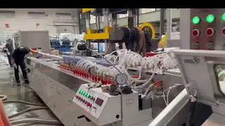 upvc window extrusion production line