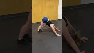 Down-dog with Calf Stretch