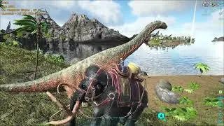 Ark Survival Evolved - Second day on a Nitrado Olympus Map with Mods