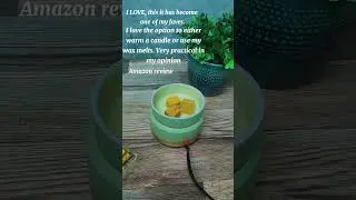 Candle Warmers 2-in-1 Candle and Fragrance Warmer Amazon Customer Review - Midas