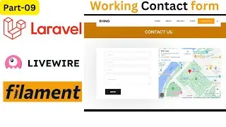 Laravel Livewire Contact form | Laravel Working contact form | Bangla tutorial | Contact email 📧