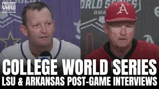 LSU Tigers Baseball & Arkansas Razorbacks Recap LSU's INSANE Walk-Off in College World Series