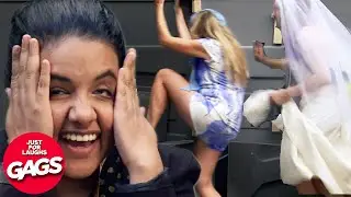 Bride Gets Caught On Wedding Day | Just For Laughs Gags