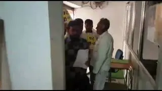 RTE protest by yuva congress durg Mohammad shahid