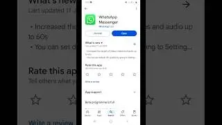 Whatsapp Messenger app download kaise kare #shorts #shortvideo