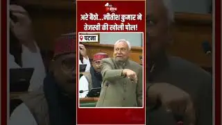 Nitish Kumar Vs Tejashwi Yadav: अरे बैठो...नीतीश कुमार ने तेजस्वी की खोली पोल! | Bihar Vidhansabha