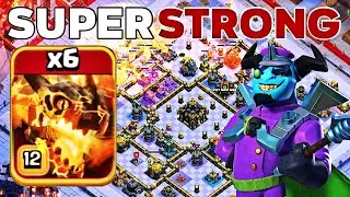 Best TH17 Mass Super Dragon Army - SMASH Every Base's in 5800+ Legend Push!