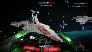 Kylo Ren Tie Silencer is Amazing- Ryloth defense PS4 Starfighter Assault STAR WARS Battlefront II