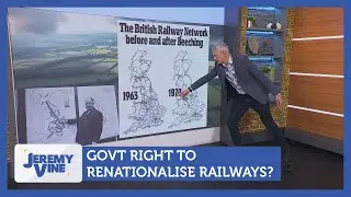Govt right to renationalise railways? Feat. Tessa Dunlop & Brian Coleman | Jeremy Vine