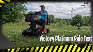 Посмотрите это перед покупкой самоката Victory Platinum Mobility Scooter — видео о том, как ехать...