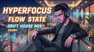 ⚡ Hyperfocus Flow State // Drift House Mix to Get Work Done FAST